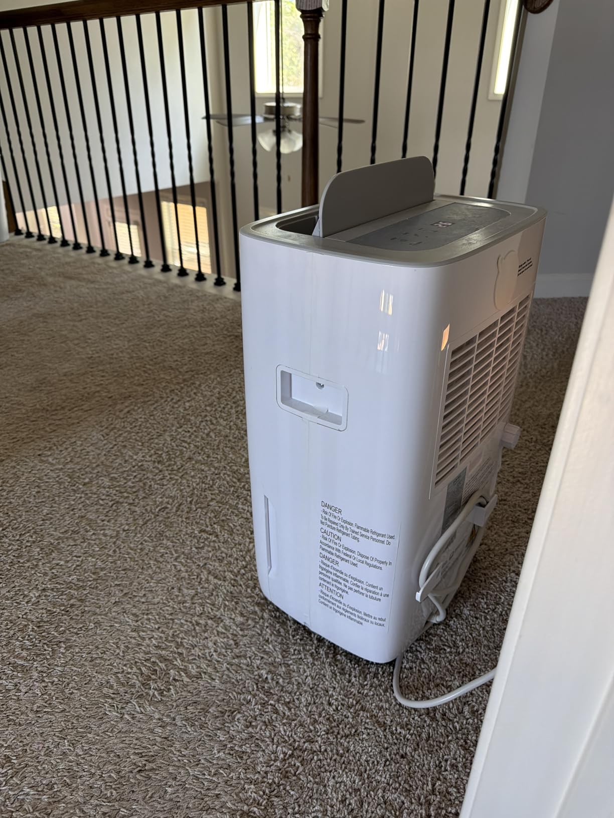 Waykar 34 Pints Energy Star Dehumidifier for Spaces up to 2,000 Sq. Ft at Home, in Basements and Large Rooms with Drain Hose and 0.66 Gallons Water Tank customer photo 2