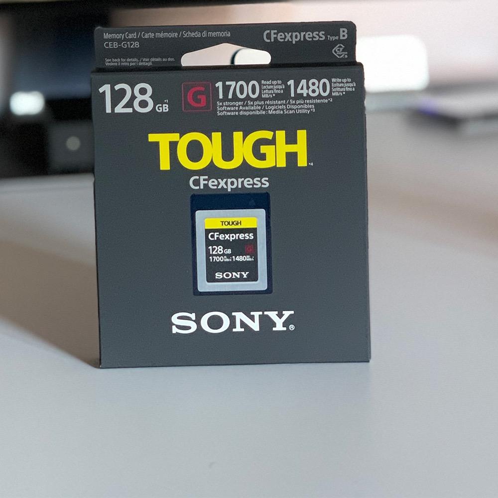 Sony CEA-G320T 320GB CFexpress Tough Type A Memory Card customer photo 2