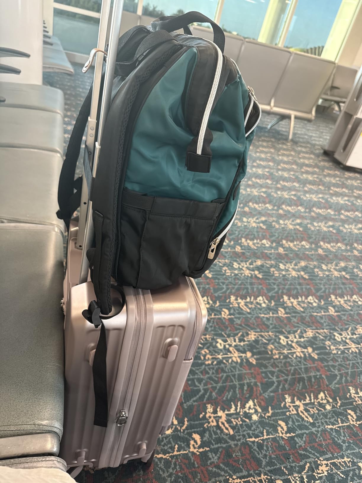 Hap Tim Laptop Backpack, Travel Backpack for Women,Work Backpack, Nurse Backpack, Teacher Backpack, Carry on Backpack(7651-GB) customer photo 1