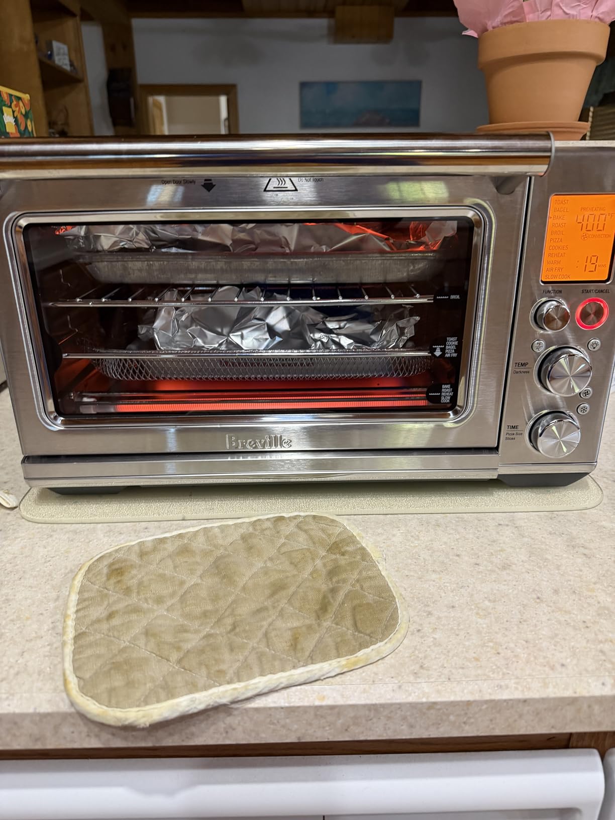 Breville BOV860BSS Smart Oven Air Fryer and Convection Oven, Brushed Stainless Steel customer photo 1