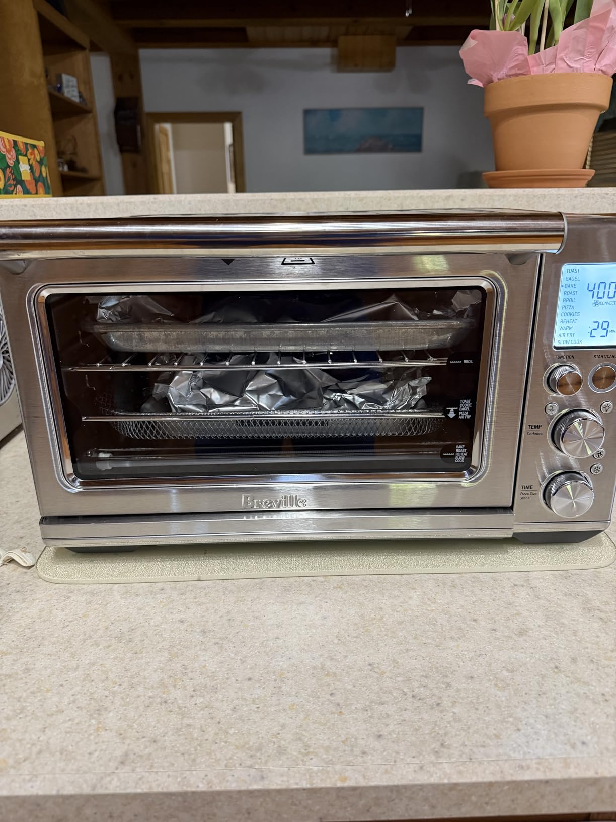 Breville BOV860BSS Smart Oven Air Fryer and Convection Oven, Brushed Stainless Steel customer photo 2
