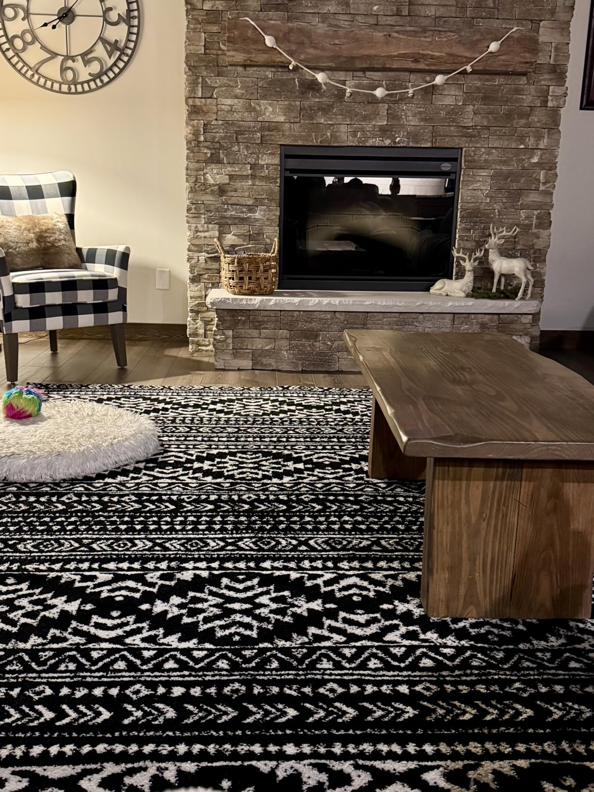 SAFAVIEH Area Rug 3x5 - Tulum Collection - Ivory & Light Grey, Moroccan Boho Tribal Design (TUL272G) customer photo 2
