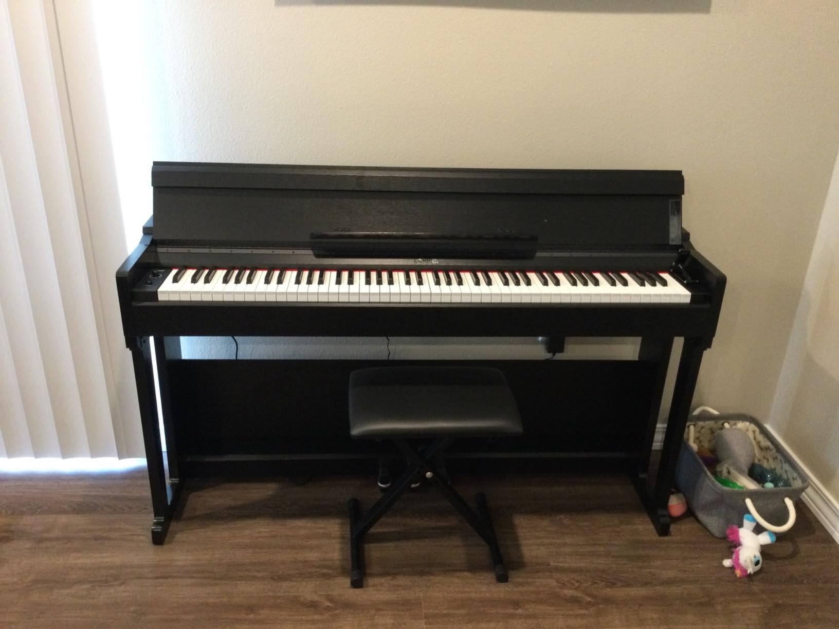 Donner DDP-90 Pro Digital Piano 88 Key Weighted Piano Keyboard customer photo 2