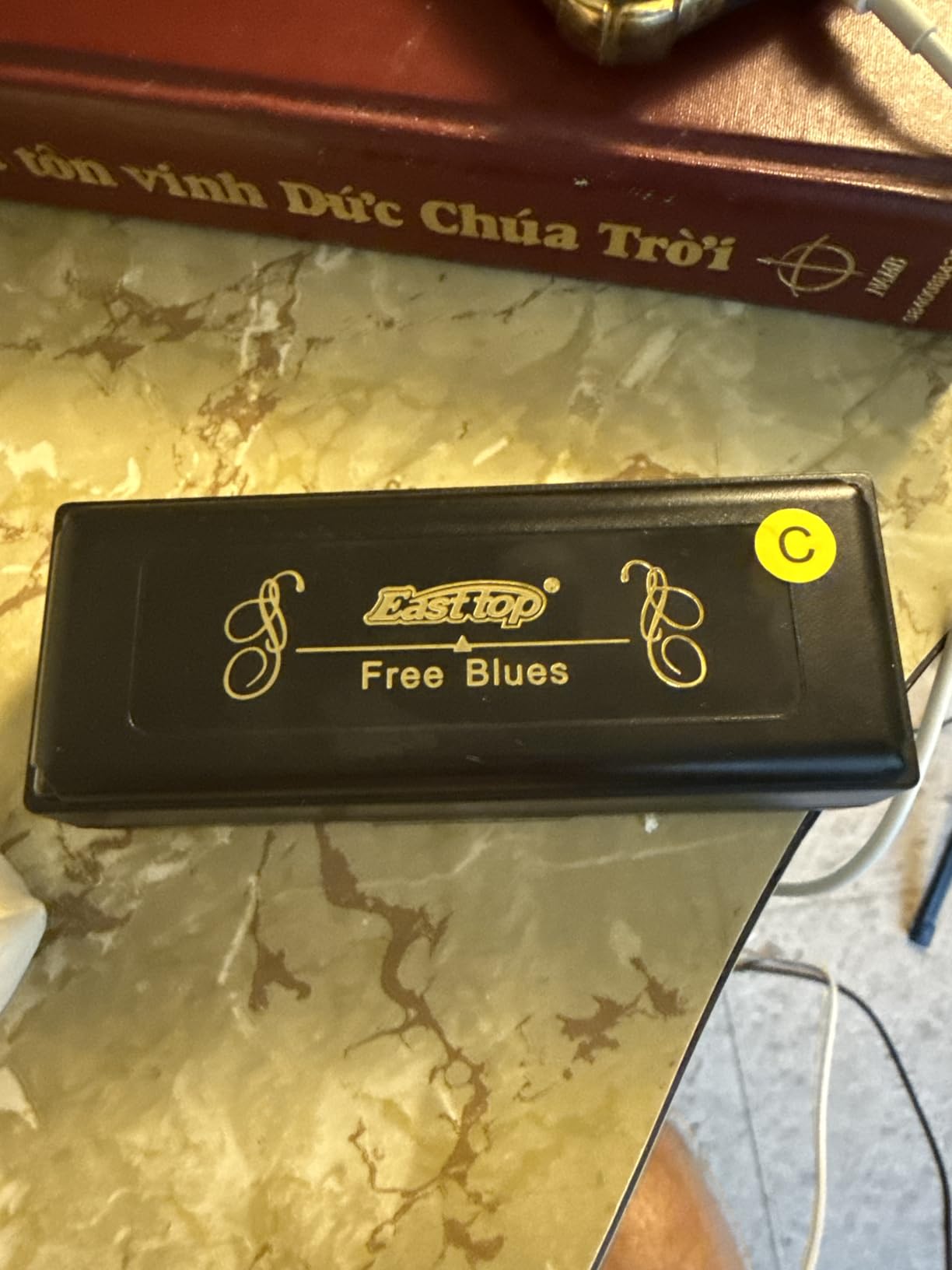 East top Deluxe Harmonica Key of C, 10 Holes 20 Tones customer photo 2