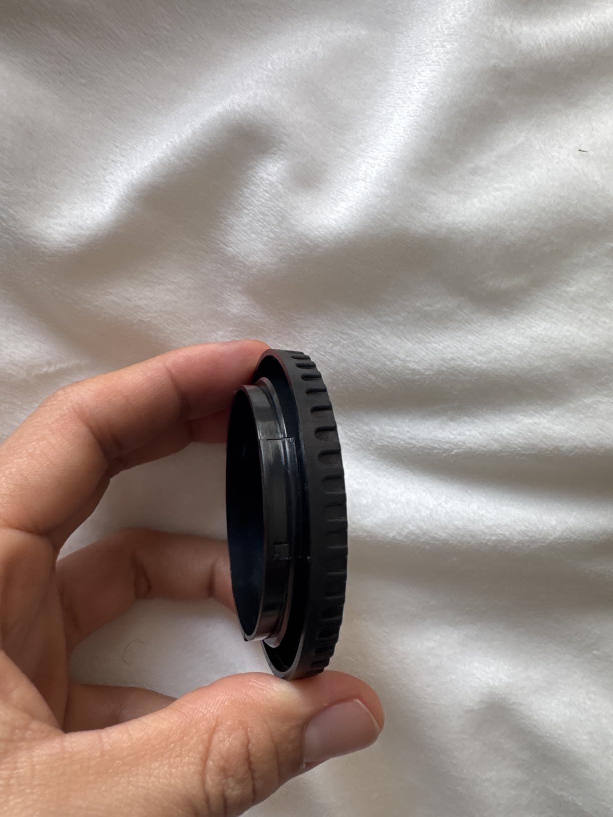 Body Cap & Rear Lens Cap Cover for Canon EOS R100 R50 R50V R6 Mark III/II/I EOS R5 II/I EOS R EOS RP EOS R3 EOS R7 R8 EOS R10 More Canon RF Mount Camera with Hot Shoe Cover customer photo 1