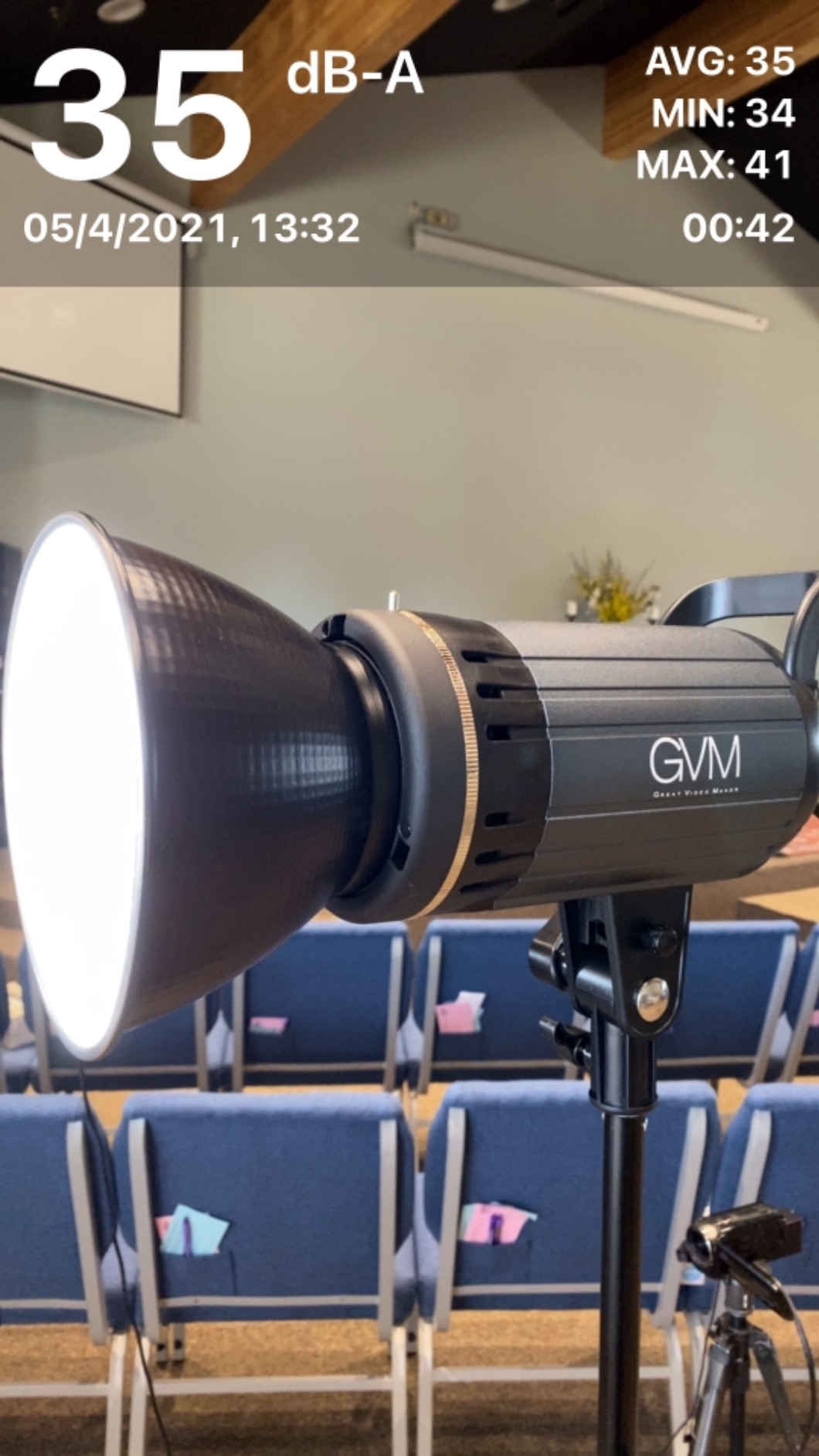 Bi-Color LED Video Light, GVM 100W Photography Lighting with Bowens Mount, APP Control System, Lantern Softbox Video Lighting Kit for YouTube Outdoor Studio, Dimmable 3200K-5600K, CRI 97+ customer photo 1