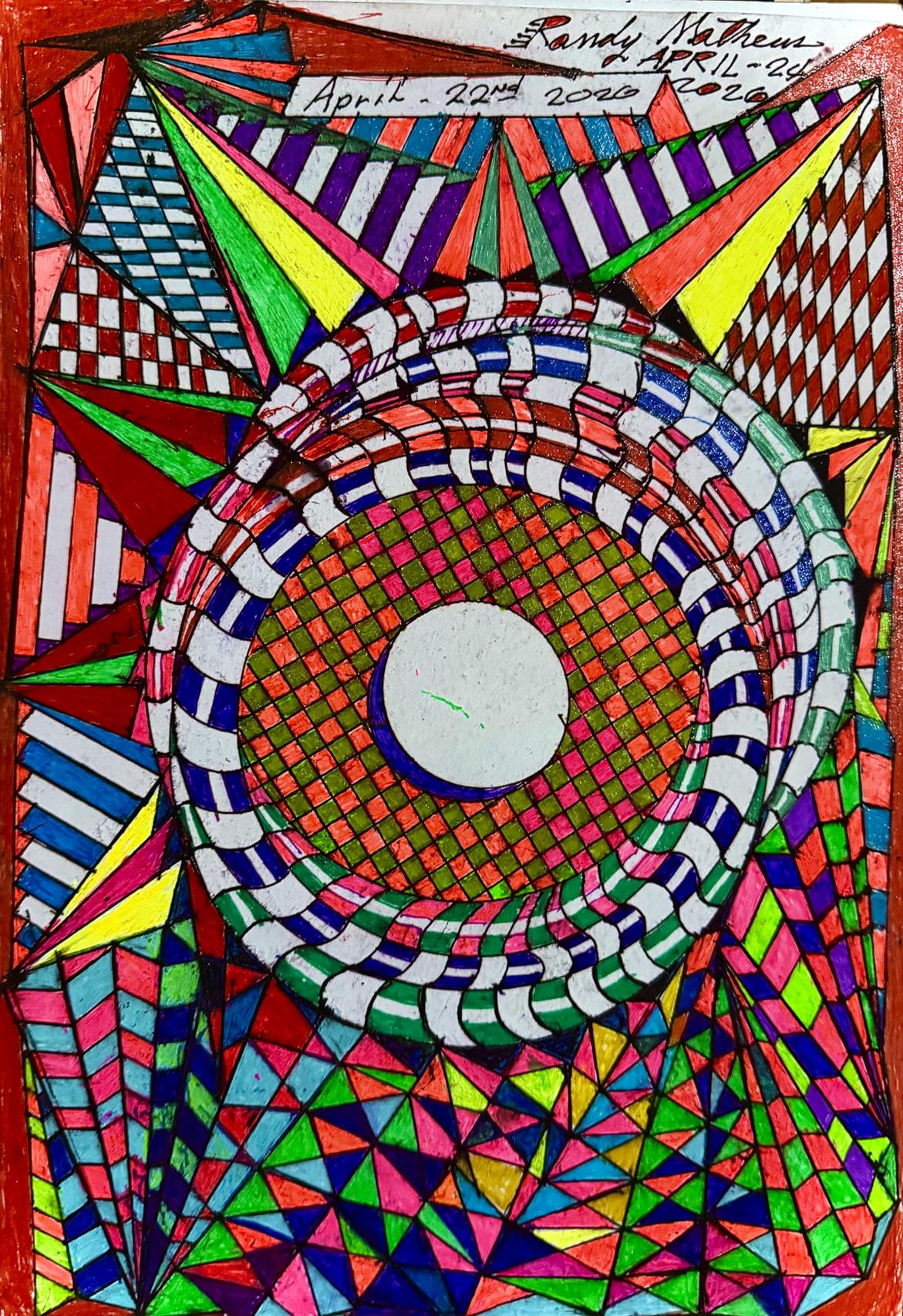 Artist's Sketchbook Hardcover - 200GSM Very Thick Paper - Large, Spiral Sketch Book for Drawing and Mixed Media - 11.4 x 16.5, 40 Sheets / 80 Pages customer photo 1