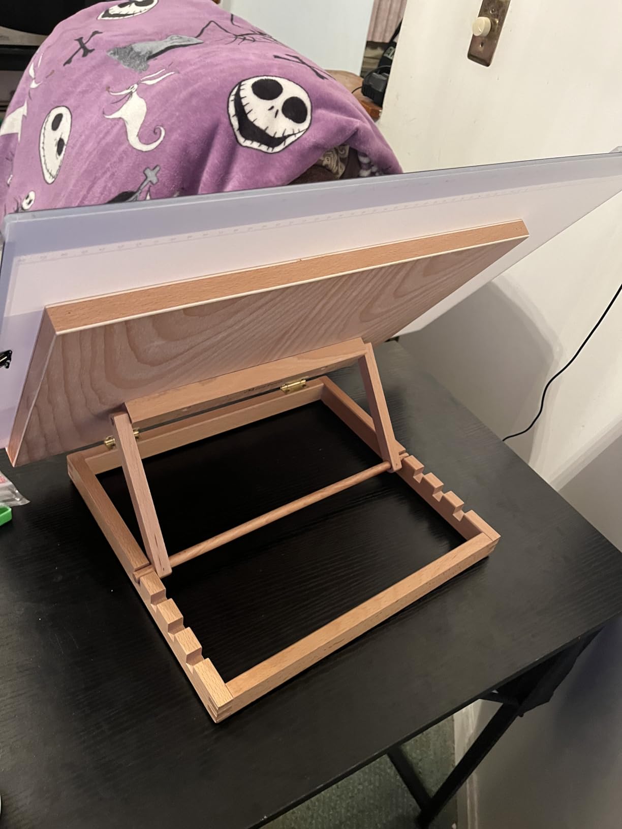 Tabletop Easel A3 Painting Easel with Smooth Surface, Adjustable Angle Art Easel for Artists, Children, Beginners & Student customer photo 1