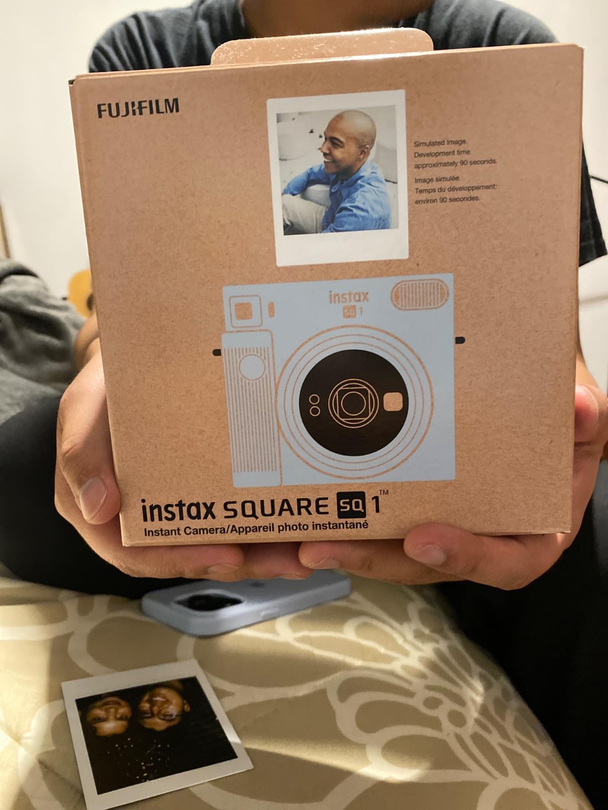 Instax Square SQ1 Instant Camera - Glacier Blue customer photo 2