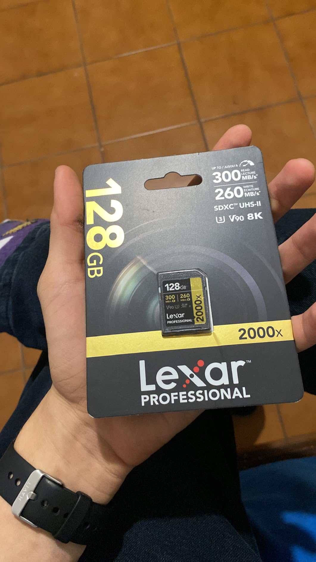 Lexar 64GB Professional 2000x SD Card, UHS-II, V90, Up To 300MB/s, 8K Video customer photo 1