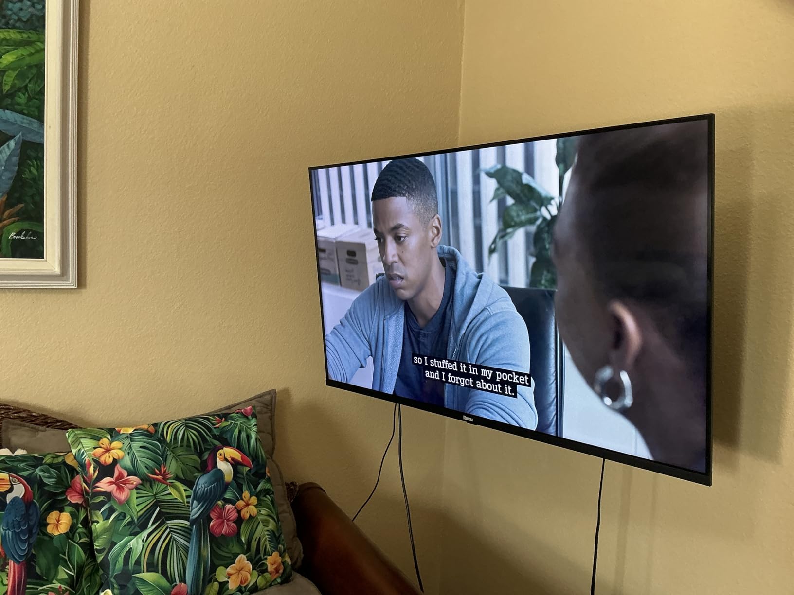 Mounting Dream UL Listed TV Wall Mount for Most 42-84 Inch TV, Full Motion, with Swivel and Tilt, TV Bracket with Articulating Dual Arms, Fits 16inch Studs, Max VESA 600X400 mm, 100 lbs,MD2617 customer photo 2