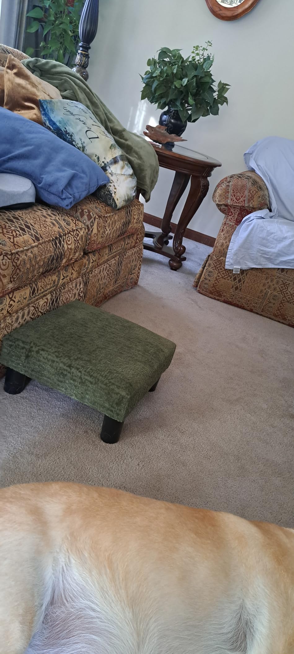 Joveco Small Foot Rest Stool Ottoman, 15