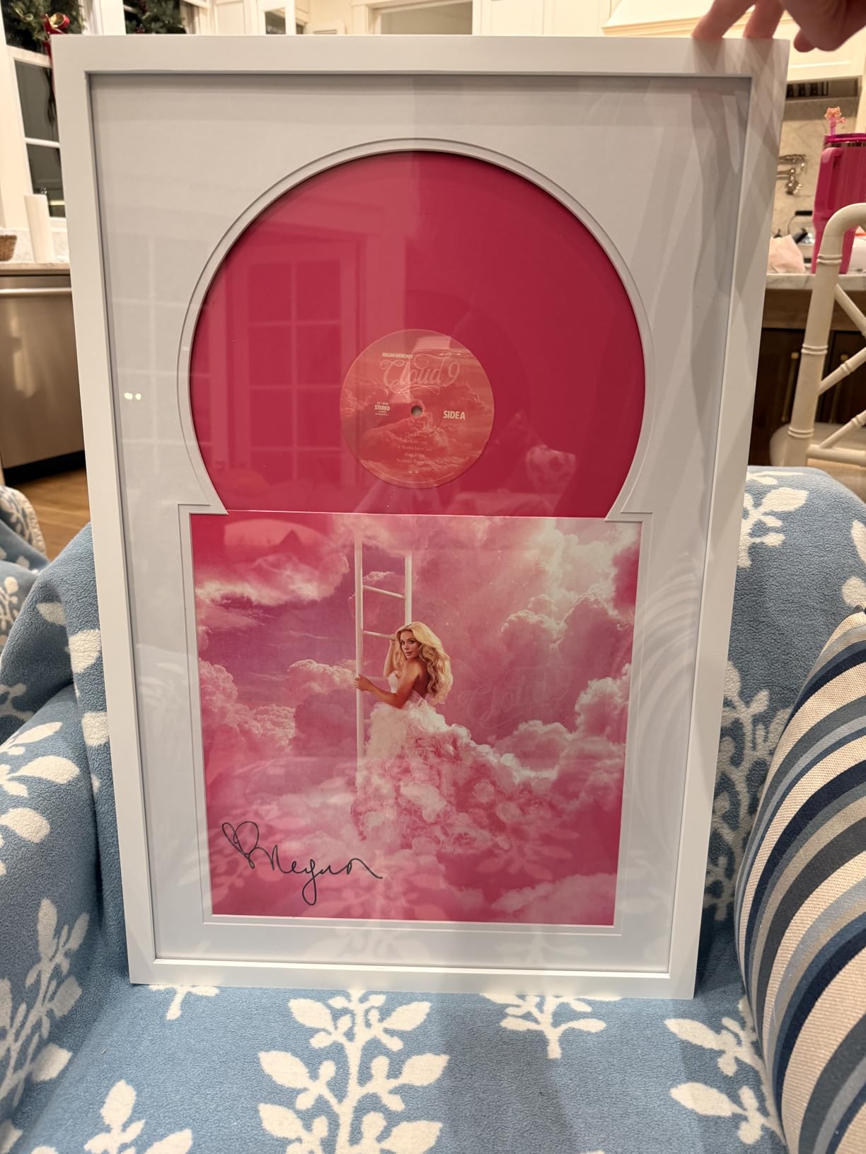 MCS Double Matte Record Album Frame, 16.5x25 Record Frame, Black for LP Vinyl Record & Jacket Display (1-Pack) customer photo 1