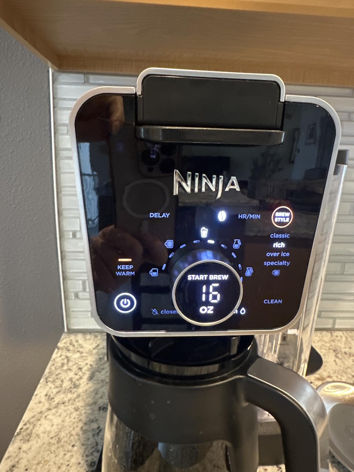 Ninja Specialty Drip Coffee Maker | DualBrew Pro Specialty Coffee Machine w/ Frother, Paper Filter | Brew with Pods & Grounds, K Cups Compatible | 4 Brew Styles, 13 Cup to Pot Sizes | Black, CFP301 customer photo 2