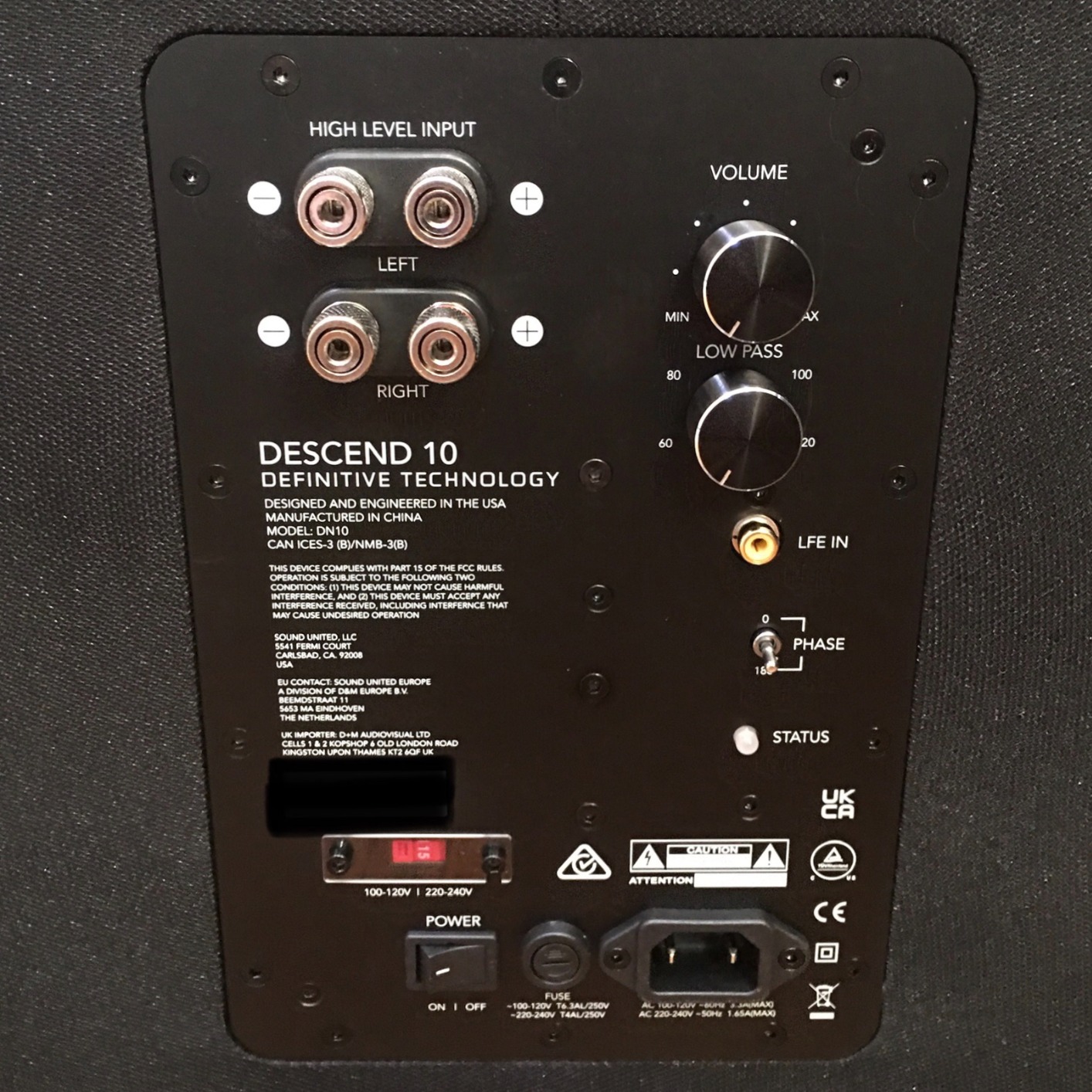 Definitive Technology Descend DN10 10