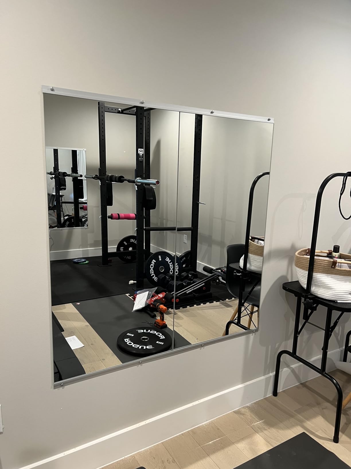 Delma Glass Full Length Wall Mirror Tiles, 14