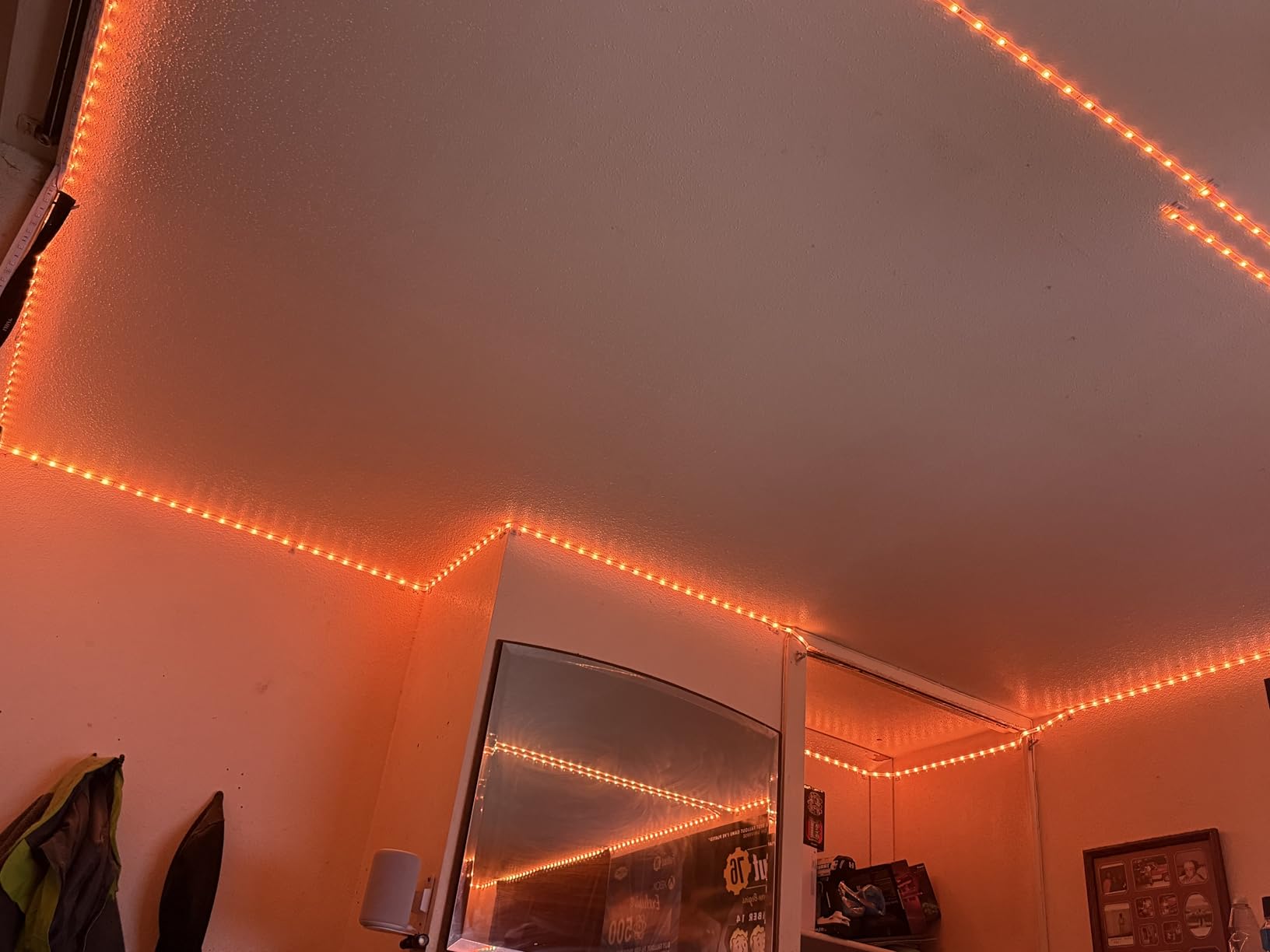 Govee RGBIC Pro LED Strip Lights, 32.8ft Color Changing Smart LED Strips, Works with Alexa and Google, Segmented DIY, Music Sync, WiFi and App Control, LED Lights for Bedroom, Home Decor customer photo 1