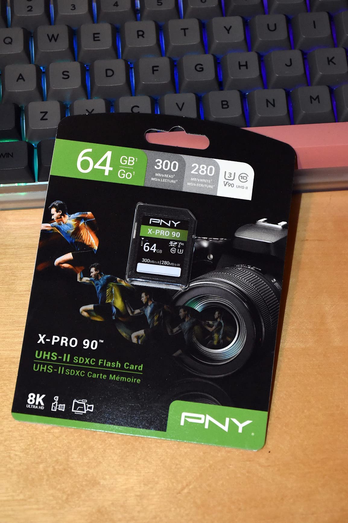 PNY 256GB EliteX-PRO90 UHS-II SDXC Memory Card - R300MB/s W280MB/s, U3, V90, 8K UHD customer photo 2