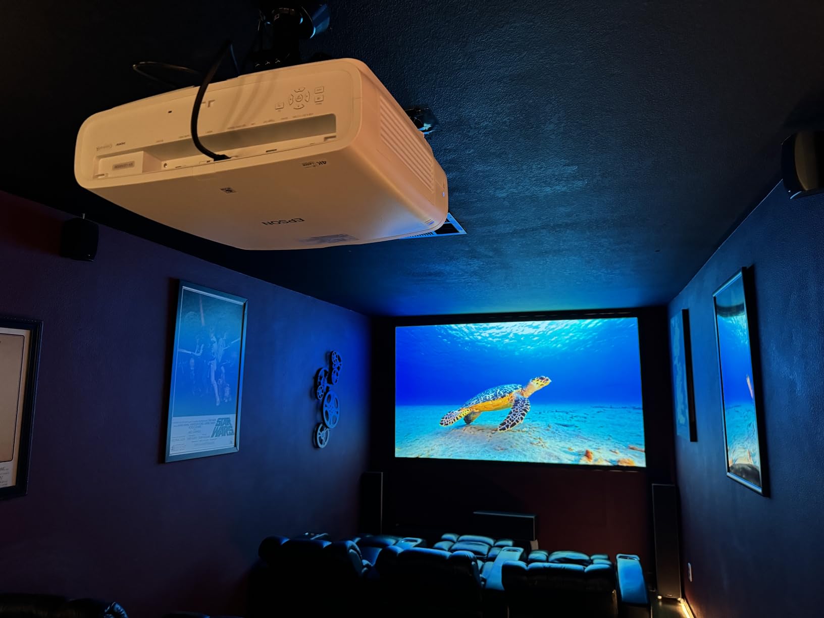 Epson Home Cinema LS11000 4K PRO-UHD Laser Projector HDR, HDR10+, 2500 Lumens Color & White Brightness, HDMI 2.1, Motorized Lens,Focus, Zoom, 3840 x 2160, 120 Hz,Media Room, Gaming customer photo 2