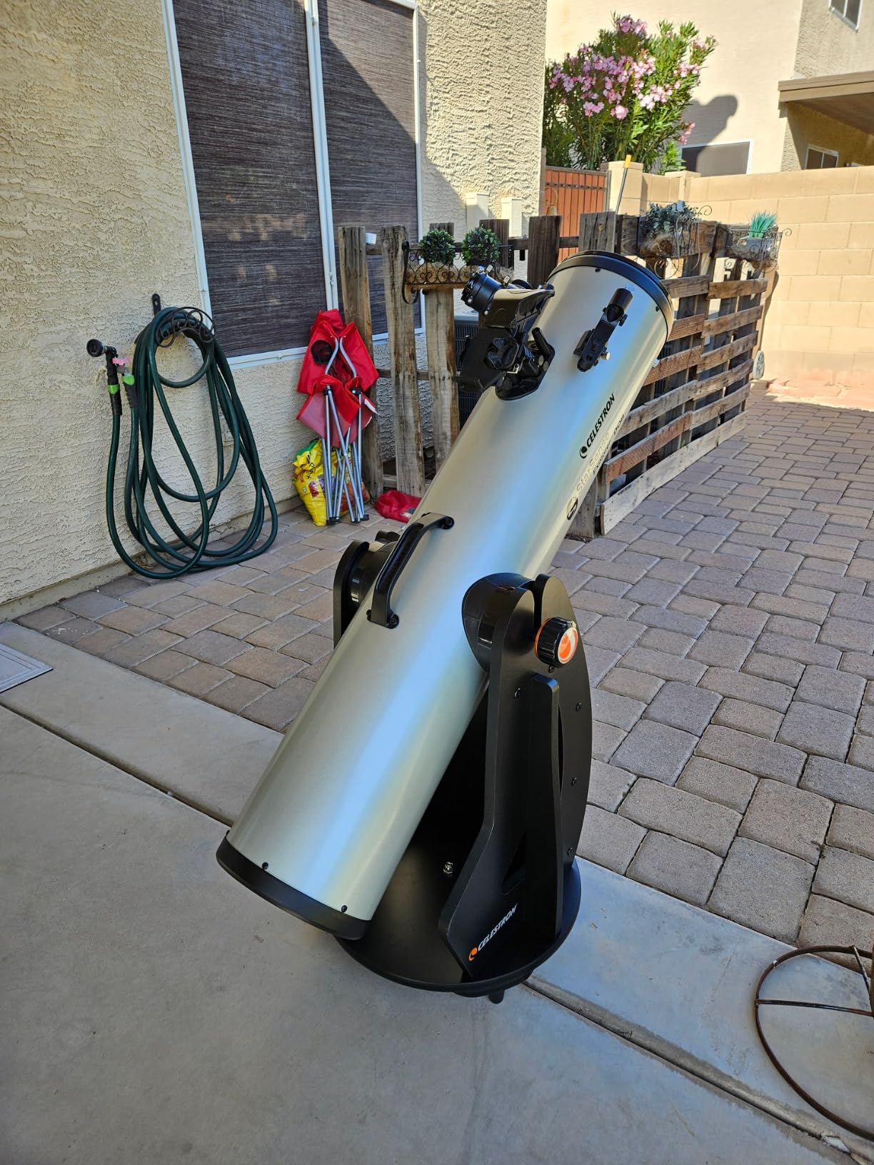 StarSense Explorer 8-inch App-Enabled Telescope - 203mm Dobsonian with Smartphone Dock & StarSense App - iPhone & Android Compatible - Easy-to-Use for Beginners customer photo 1