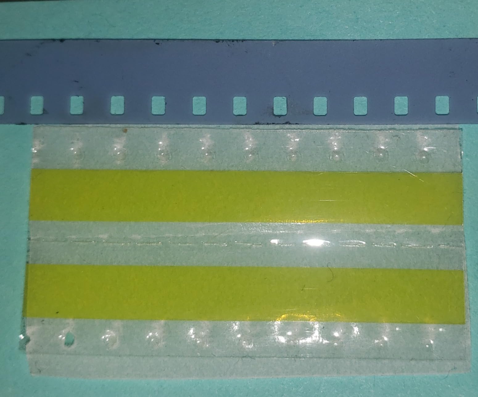 Marsrut 500pcs/Lot 8mm Film Splicing Splice Tape Kit, Double Face Rectangular Insulating Splicer for Joining Using Rest Components Exact in The Raster Yellow Color, Super Adhesion customer photo 2