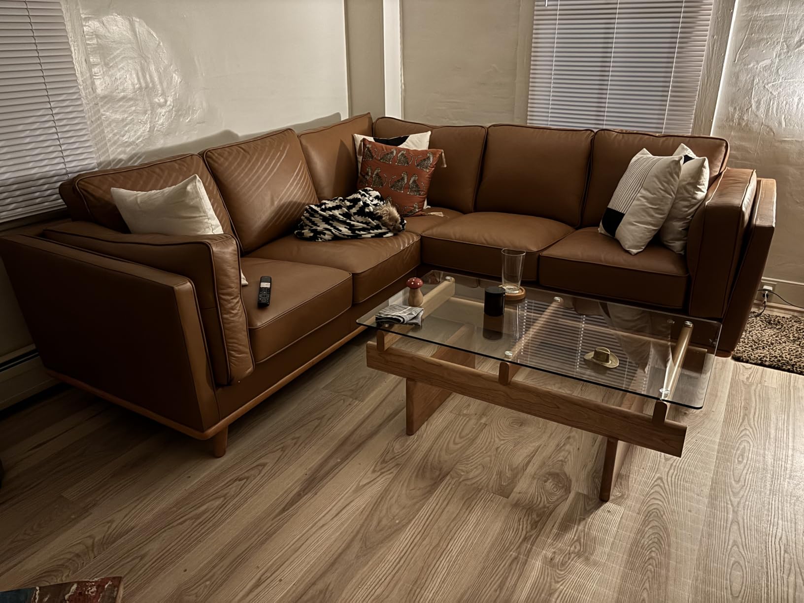 Valencia Artisan Full Leather Sofa 88
