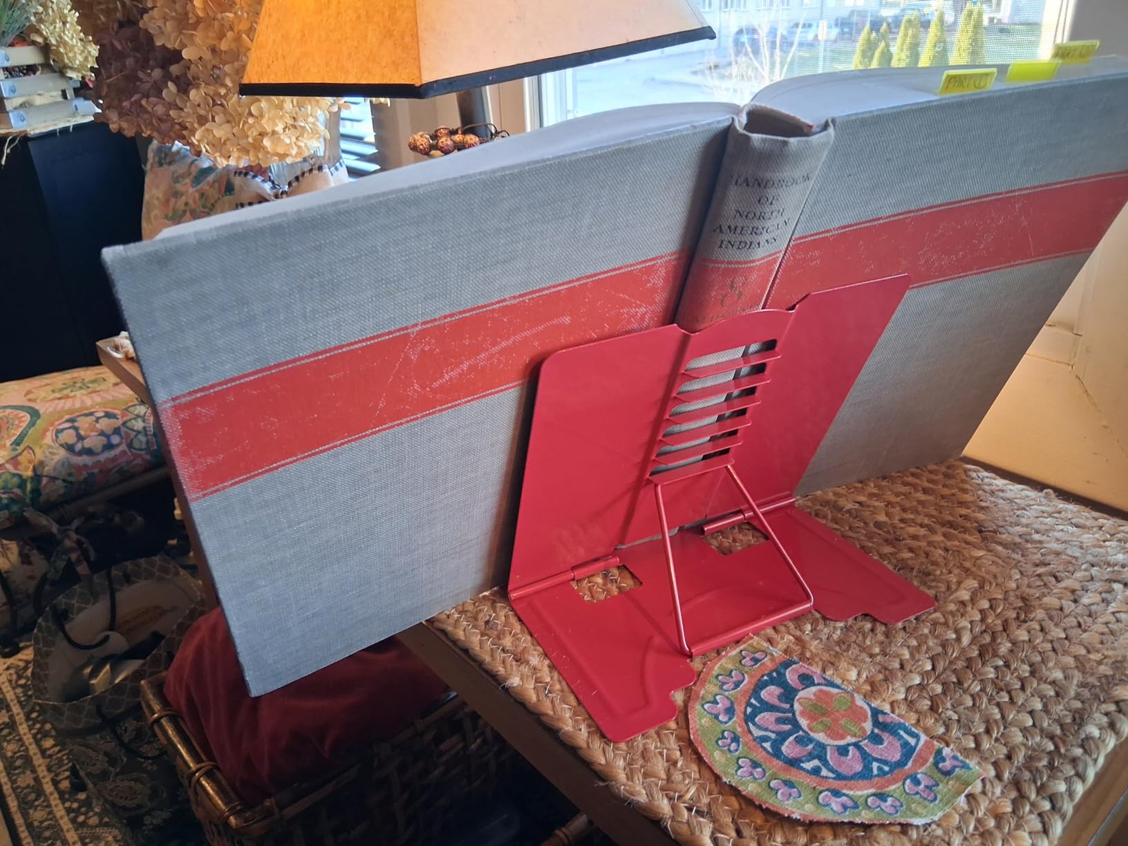 Camelmother Metal Book Holder Adjustable Book Stand for Reading customer photo 2