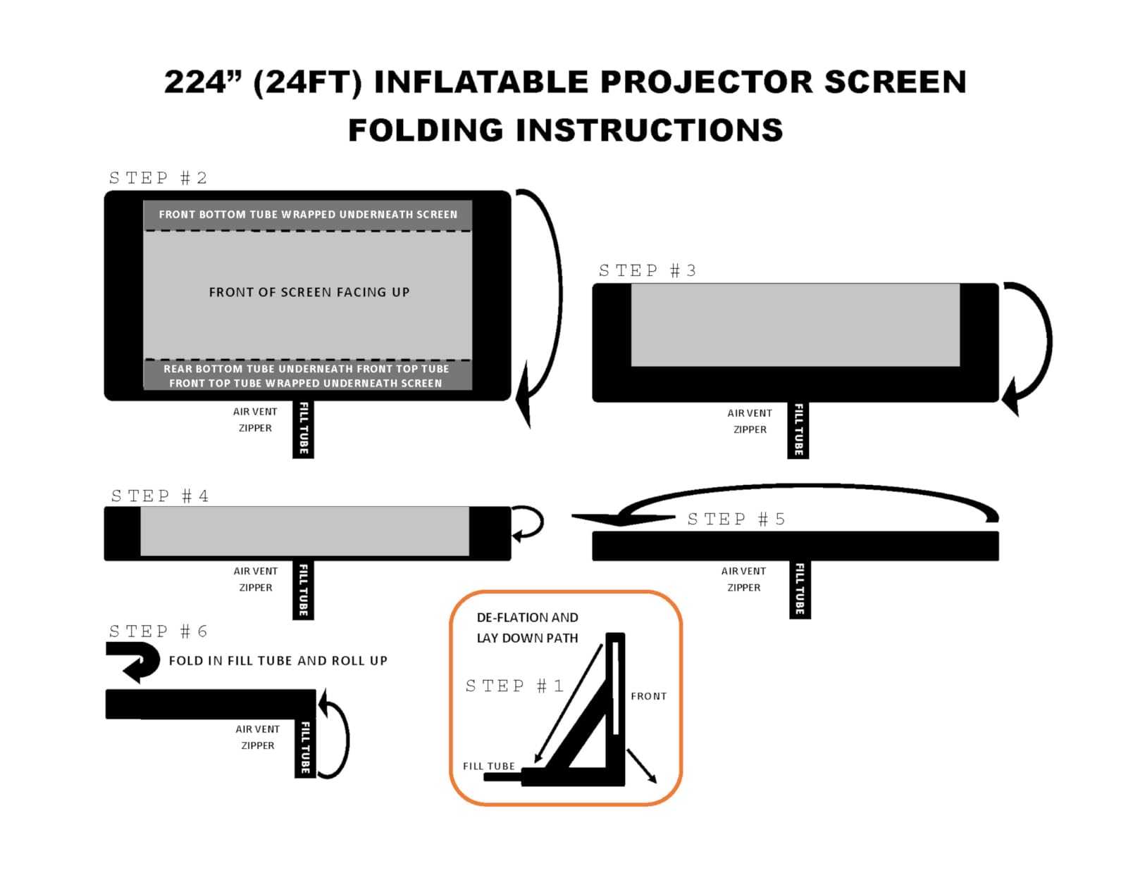 Inflatable Projector Screen, 16FT Blow Up Movie Screen Outdoor Projector, Easy Set Up One-Piece Design Front & Rear Projection with Air Blower for Outside Backyard Family Movie Night Pool Party customer photo 2