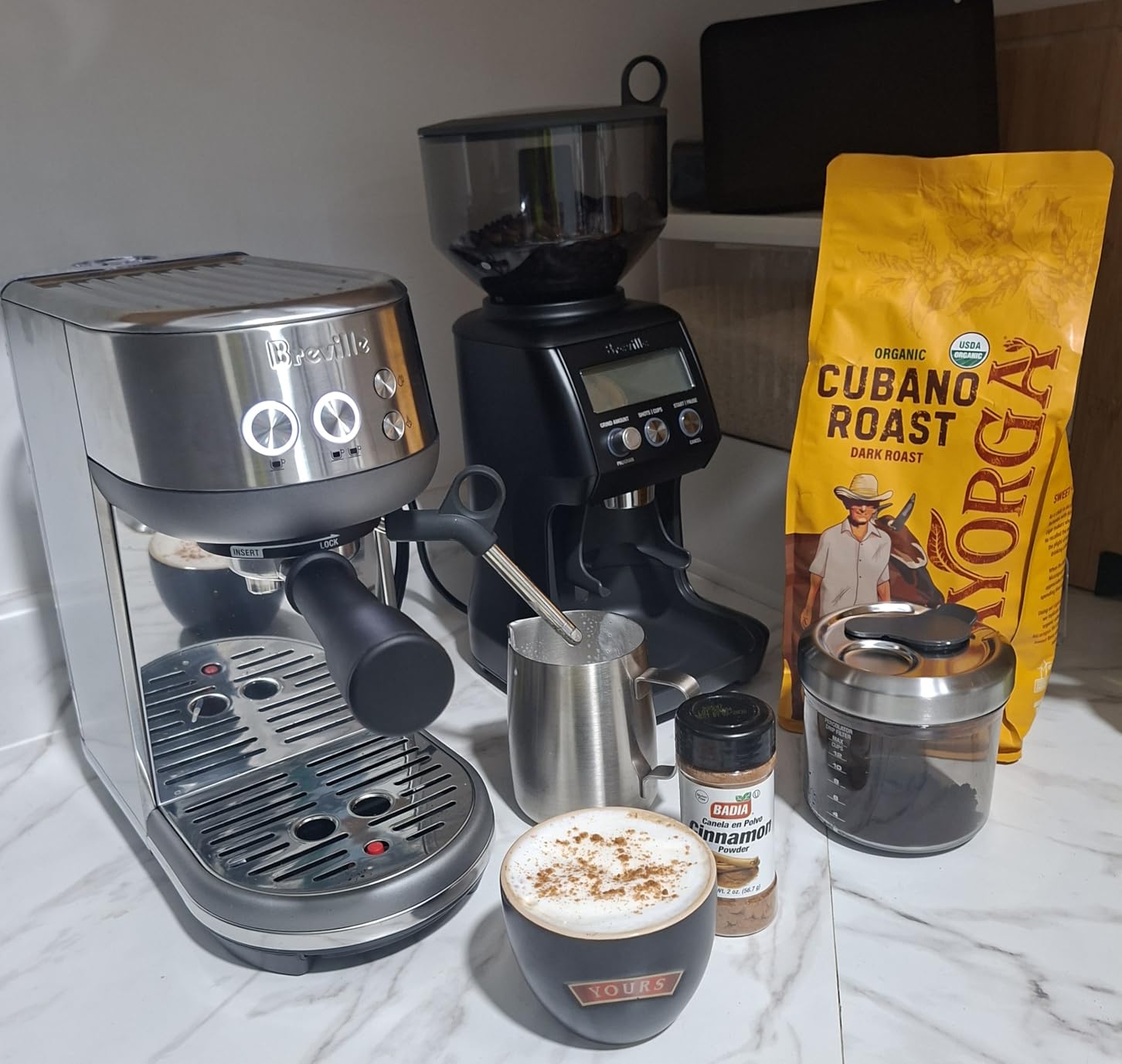 Breville Bambino Espresso Machine BES450BSS, Brushed Stainless Steel customer photo 1