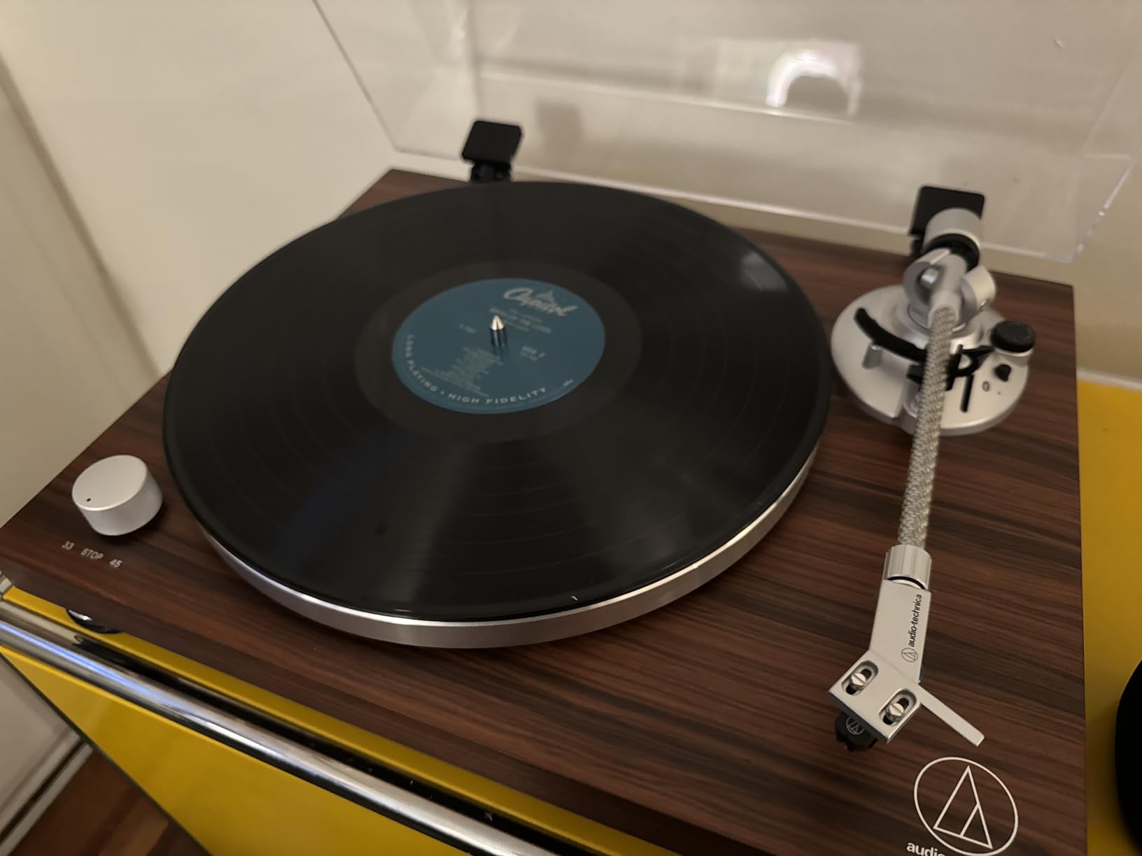 Audio-Technica AT-LPW50BT-RW Manual Belt-Drive Turntable customer photo 1