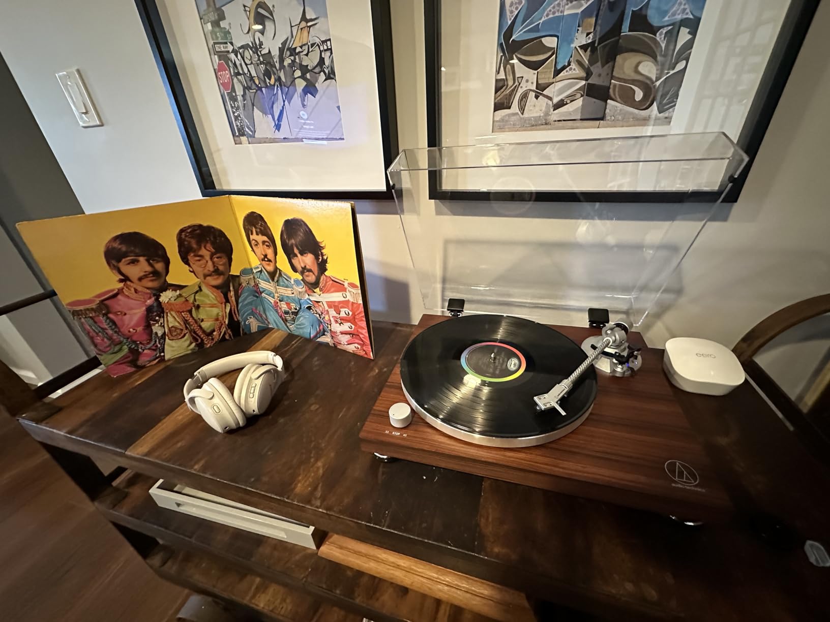Audio-Technica AT-LPW50BT-RW Manual Belt-Drive Turntable customer photo 2