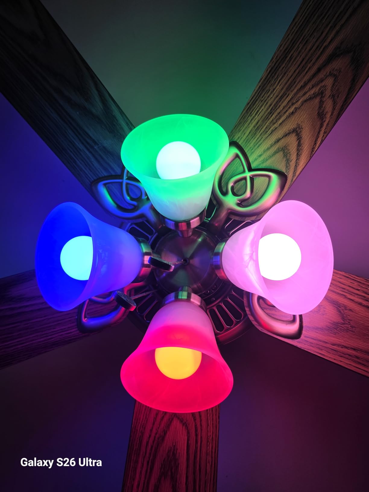 Linkind Smart Light Bulbs, Smart Bulb That Work with Alexa & Google Home, LED Light Bulbs Color Changing, 104 Preset Scene, Music Sync, A19 E26 2.4GHz RGBTW WiFi Bluetooth Light Bulb 60W, 800LM, 4Pack customer photo 1