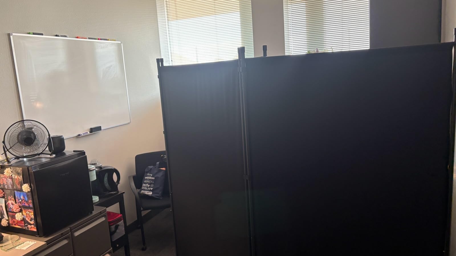 CHOSENM Room Divider, 4 Panel Folding Privacy Screens with Wider Feet, 6 Ft Portable Room Partition for Room Separator, Room Divider Panel 88