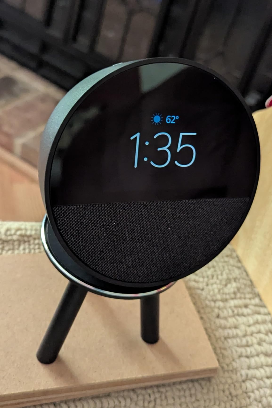 Amazon Echo Spot (newest model), Smart alarm clock with 2.83
