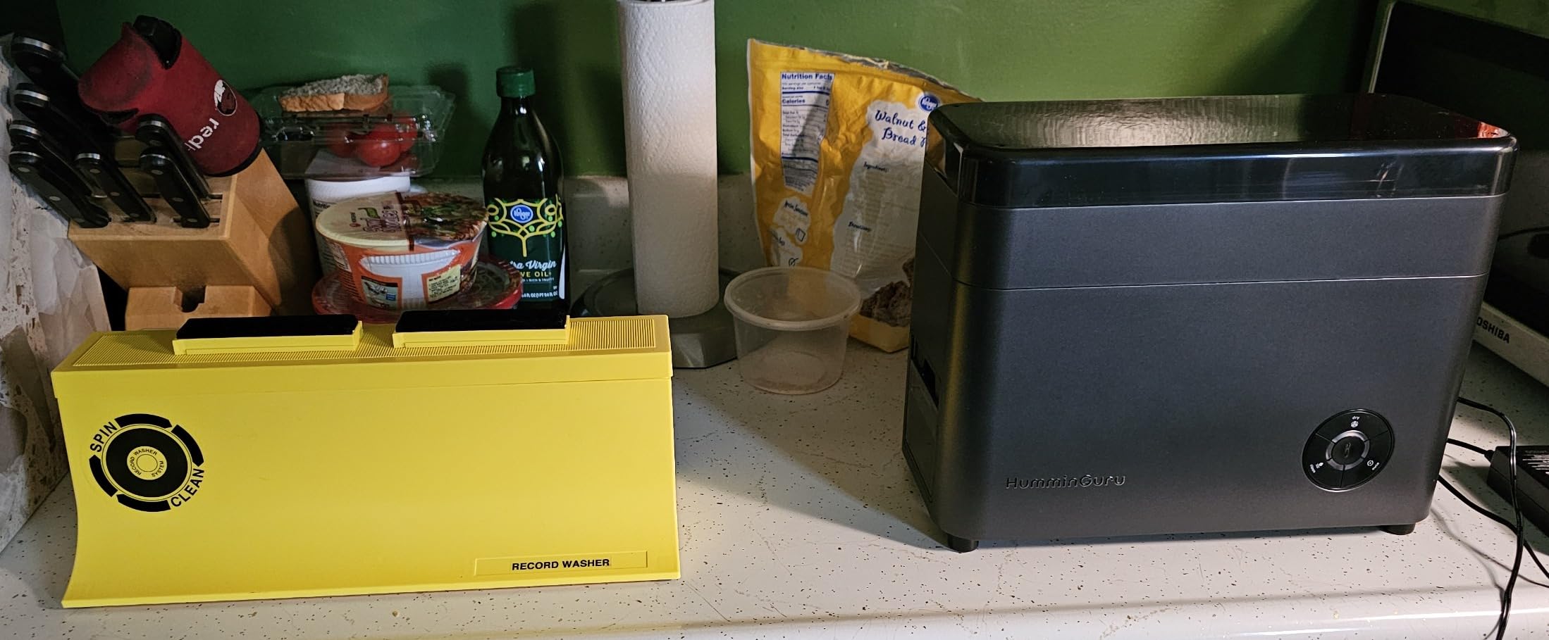 HumminGuru Ultrasonic Vinyl Record Cleaner - 40kHz Ultrasonic Vinyl Record Cleaning Machine with Auto Drying, Vinyl Record Cleaner Kit with Filters, 1Y Warranty (HG01 7/10/12 Inch) customer photo 1