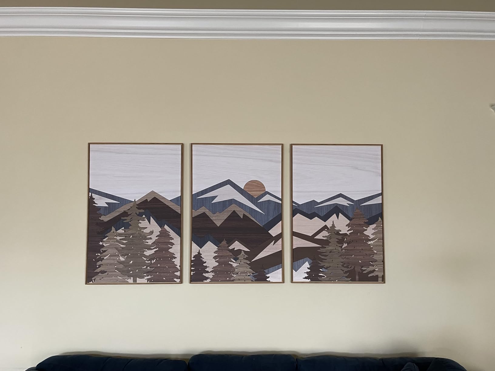 BINCUE Neutral Botanical Plant Canvas 6 Pieces Rustic Farmhouse Wall Art for Living Room Bedroom and Bathroom, Canvas Paintings Print Set Decor 12x16 customer photo 2