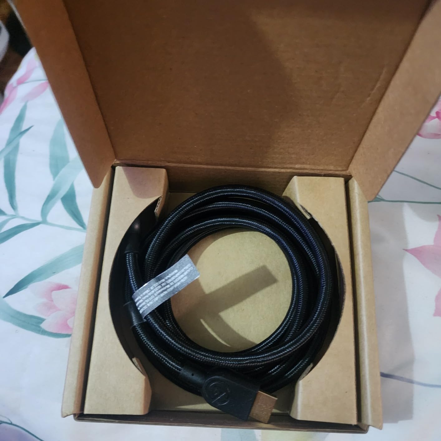Elgato Ultra High Speed HDMI Cable - Certified HDMI 2.1, 48 Gbit/s, Supports 8K@60Hz, 4K@120Hz, Dynamic HDR, eARC, Dolby Atmos, Compatible with HD60 X, Sony PS4/PS5, Xbox Series X/S etc., 6.5ft customer photo 1