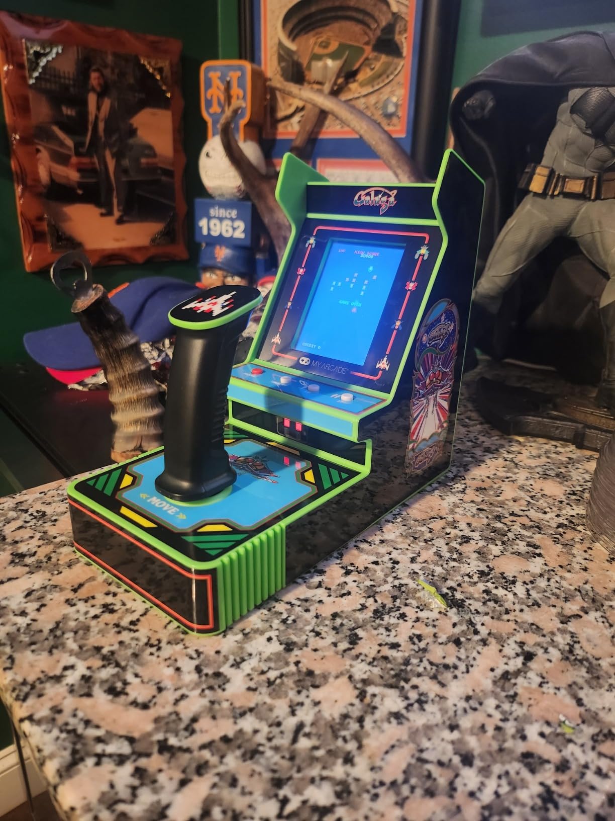 My Arcade Galaga Joystick Player : Officially Licensed Galaga and Galaxian Video Game Console, Fun Portable Mini Game 3.2