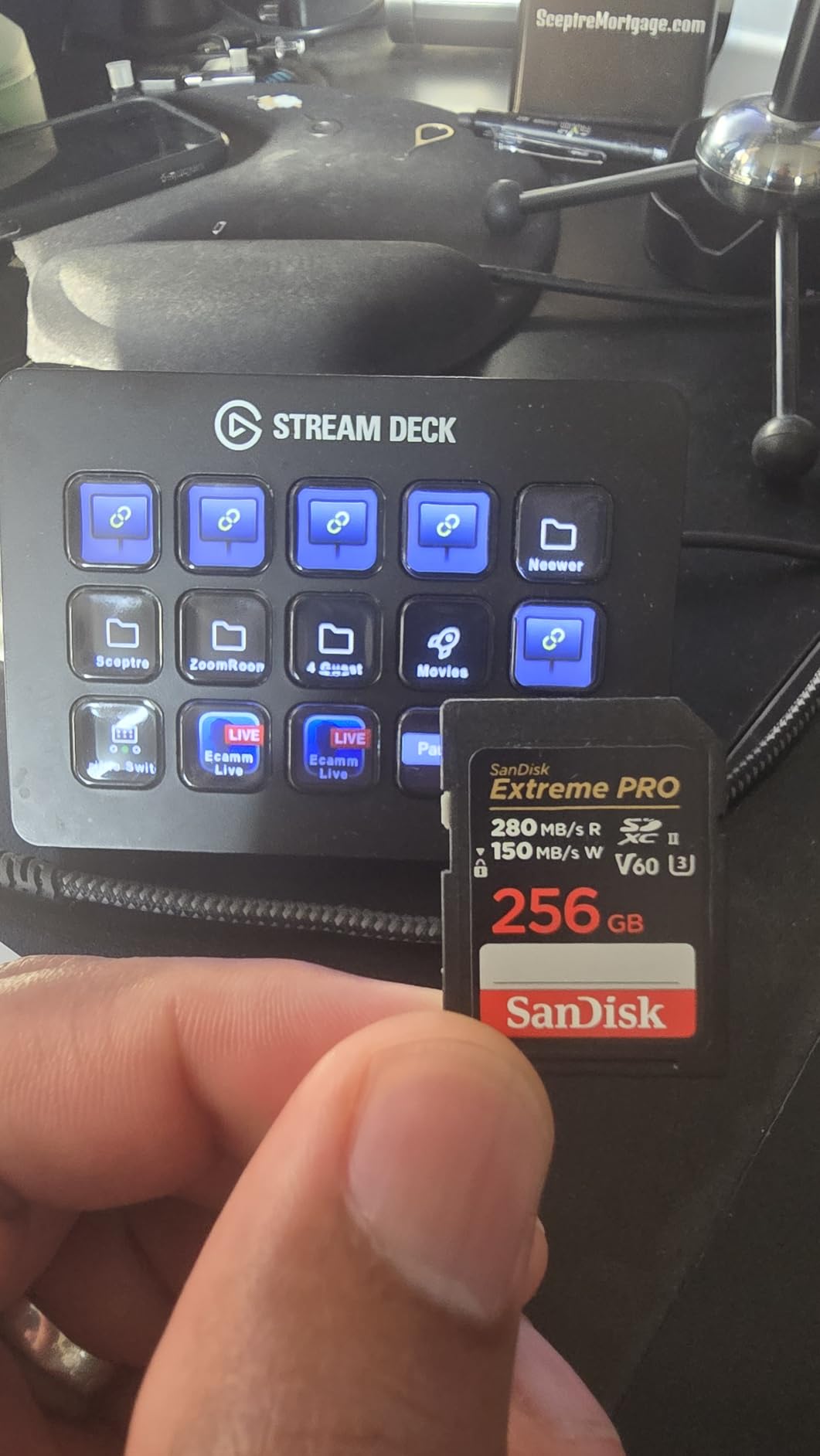 SanDisk 256GB Extreme PRO SDXC UHS-II Memory Card - V60, 6K, 4K UHD customer photo 1