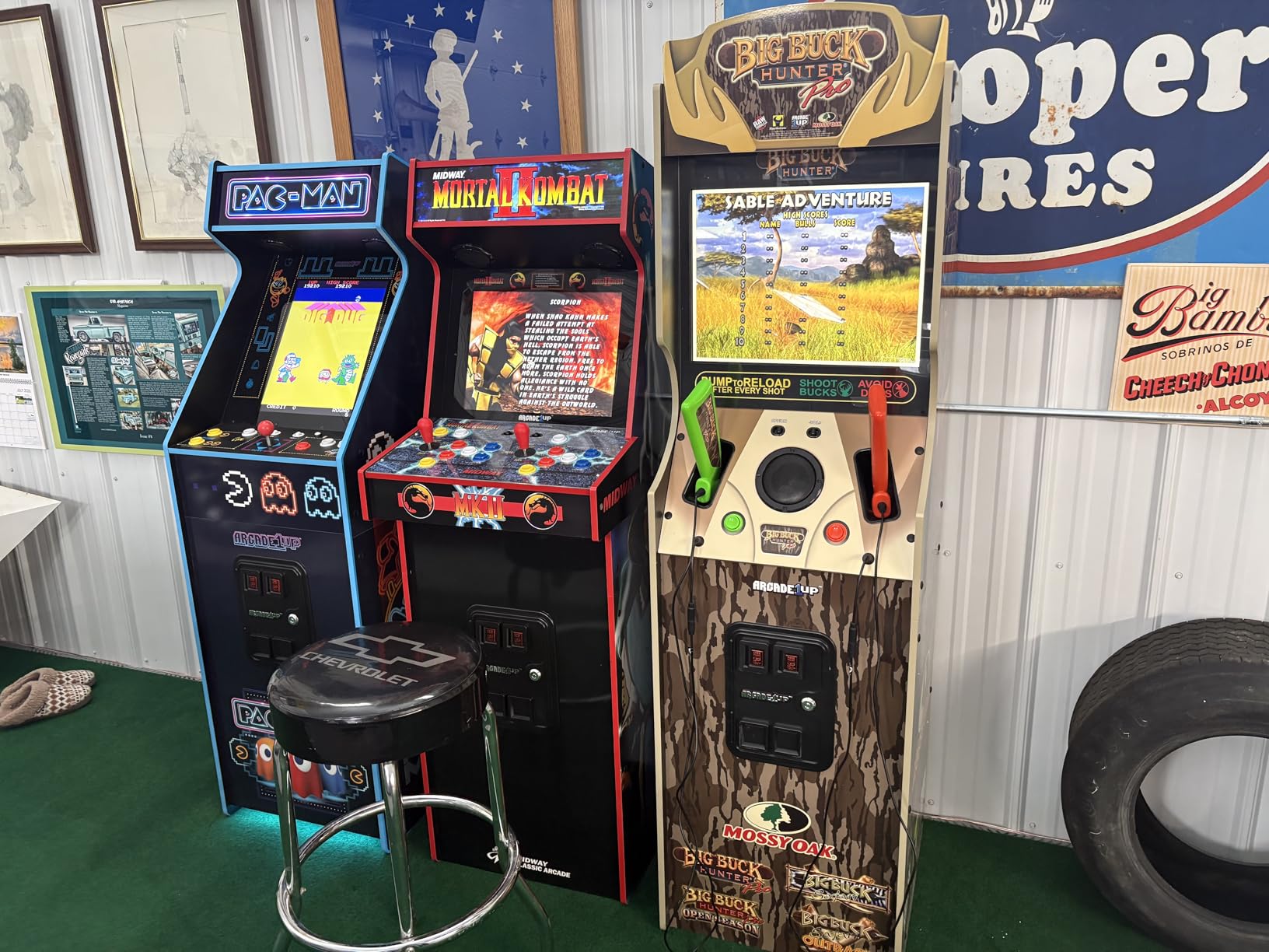 Arcade1Up Mortal Kombat II Deluxe Arcade Machine for Home - 5 Feet Tall - 14 Classic Games customer photo 1