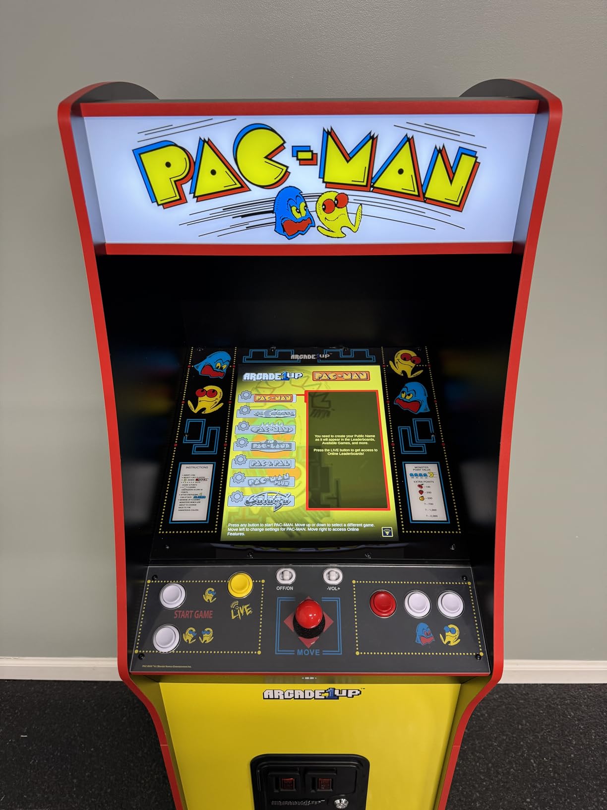 ARCADE1UP Class of 81' Deluxe Arcade Machine for Home - 5 Feet Tall - 12 Classic Games customer photo 1