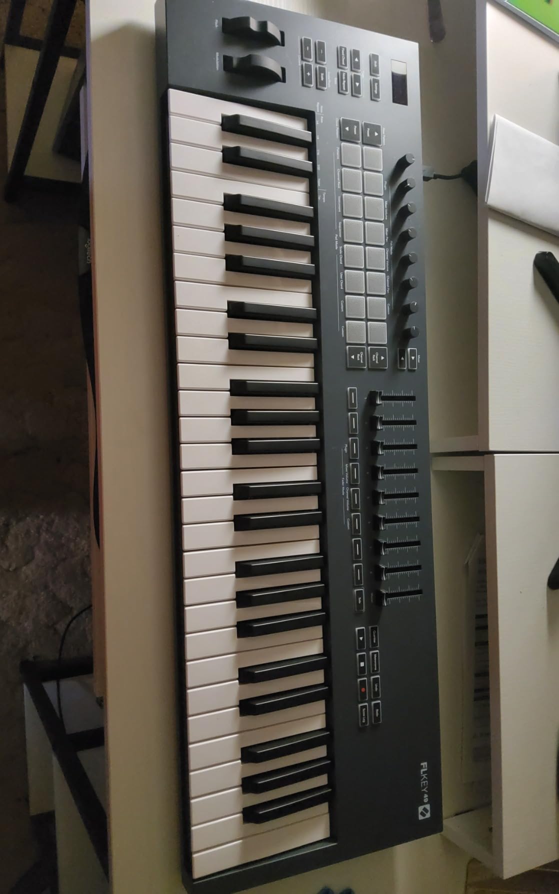 Novation FLkey 49 MIDI Keyboard - Seamless FL Studio Integration with Chord Mode and Scale Mode. All the software you need for Music Production customer photo 2