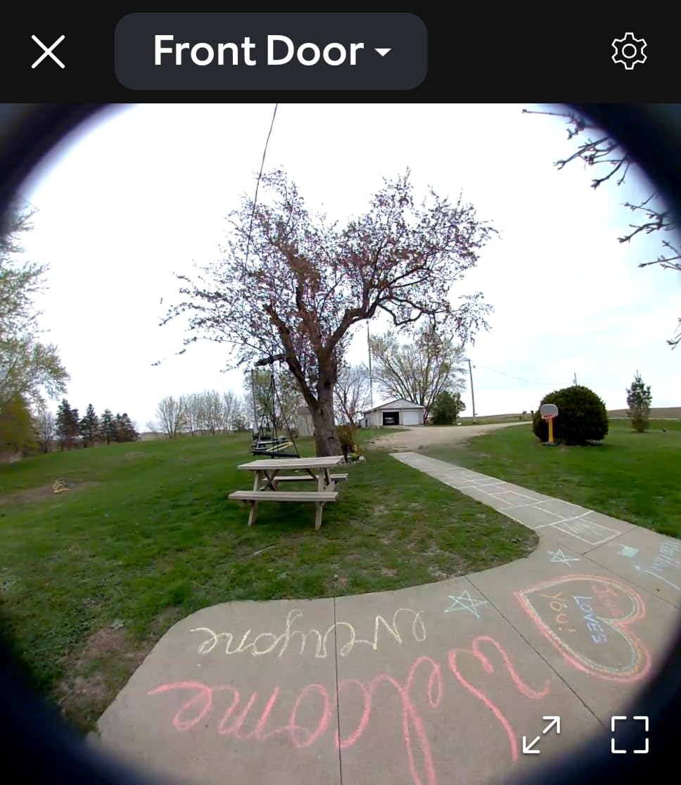 Ring Battery Doorbell, Home or business security with Head-to-Toe video, Live View with Two-Way Talk, and Motion Detection & Alerts, Venetian Bronze customer photo 2