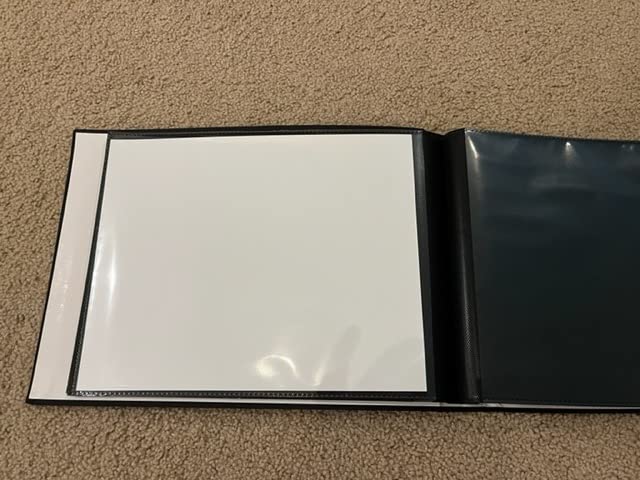 Aevdor 8x10 Photo Album 168 Pockets Holds 168 Photos, Large Capacity Leather Cover, Photo Book for Family Wedding Baby Party Holiday and Christmas Pictures, Black customer photo 2