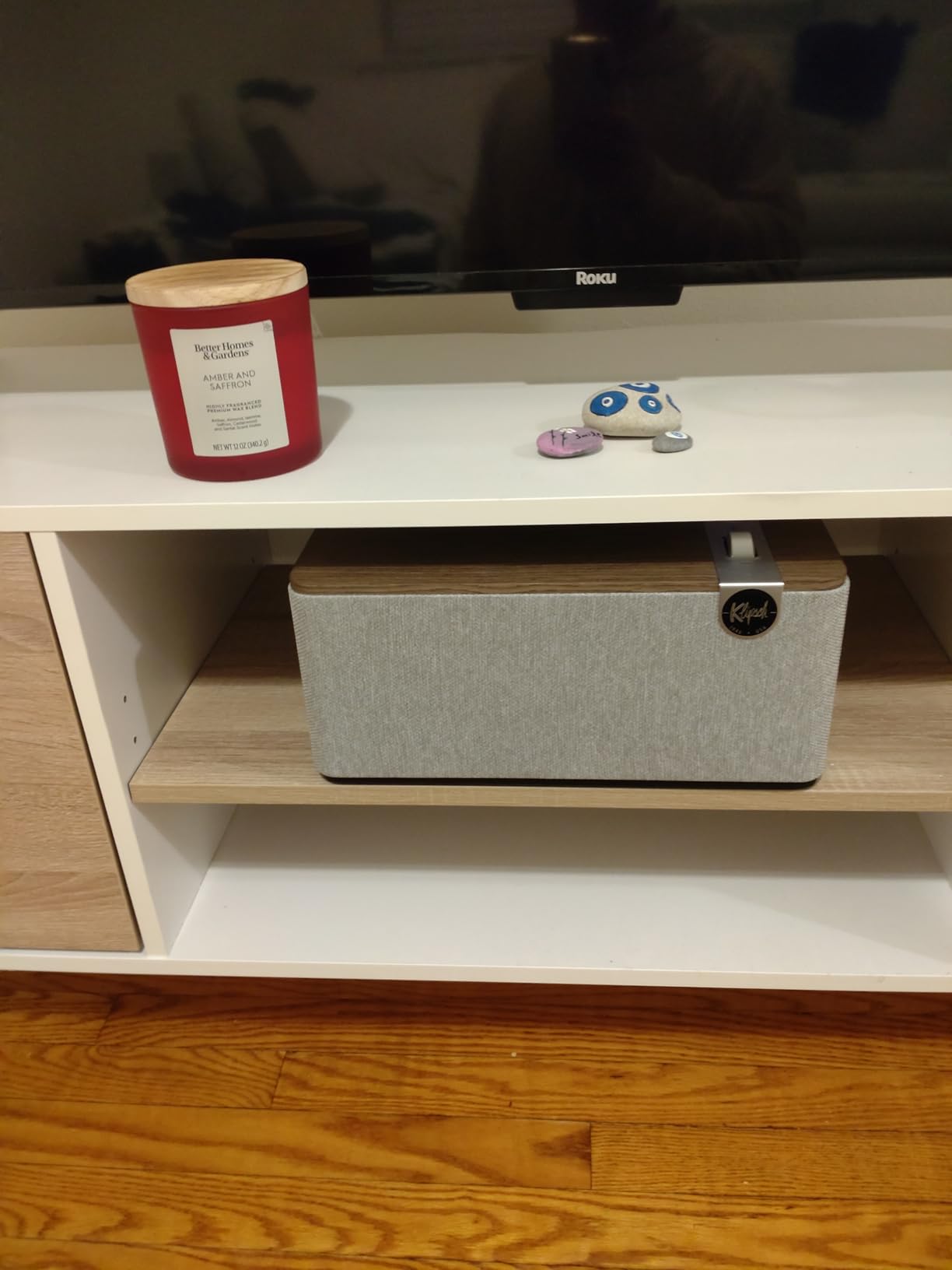 Klipsch The One Plus Premium Bluetooth Speaker System, Walnut customer photo 1