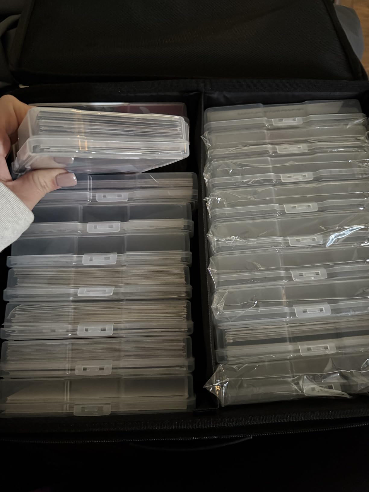 ENGPOW Fireproof Photo Storage Box with 18 Inner 4