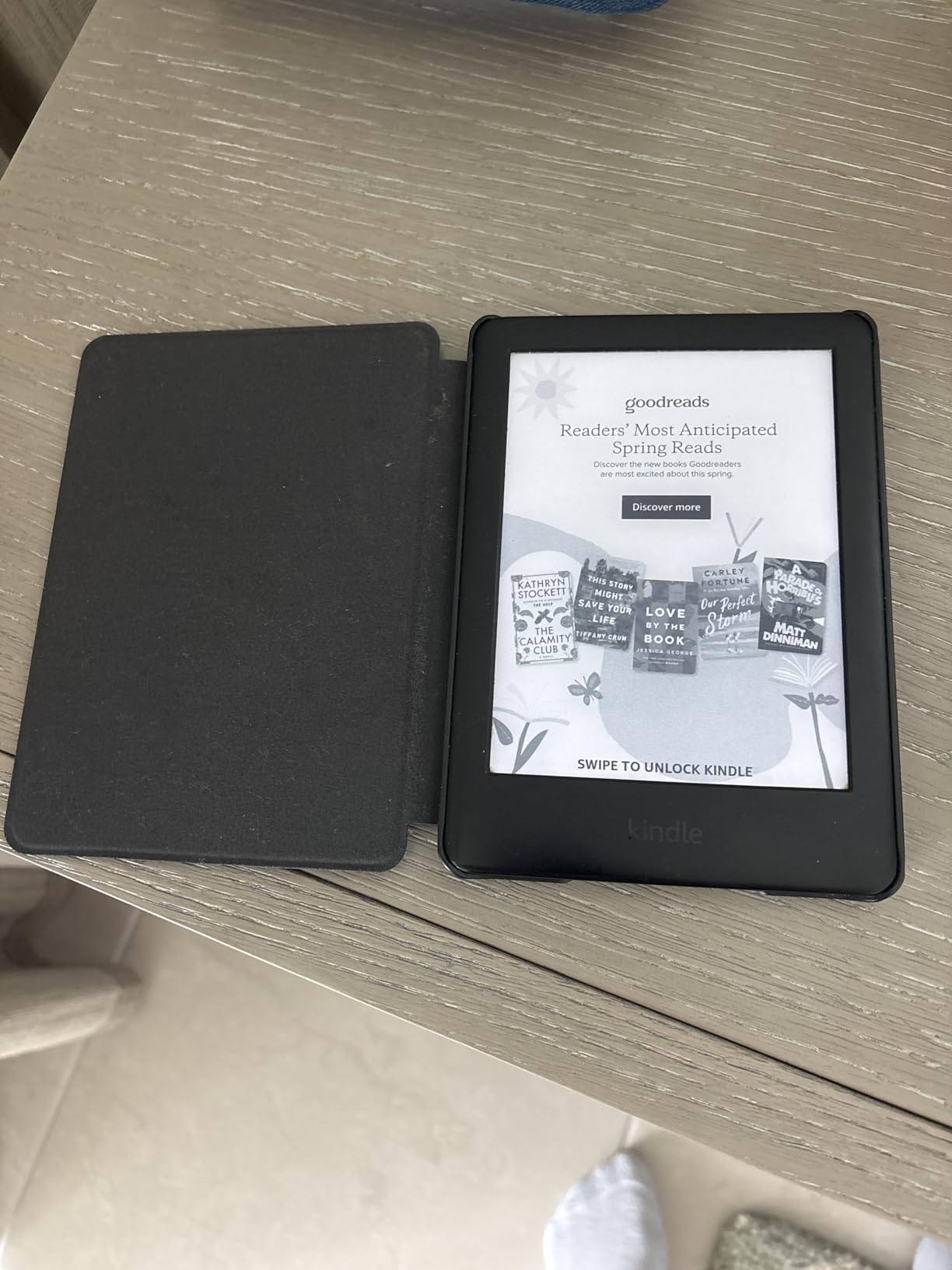Case for Kindle Oasis (9th&10th Gen, 2017/2019 Release) Pu Leather Cover for Amazon Kindle Oasis Case customer photo 1
