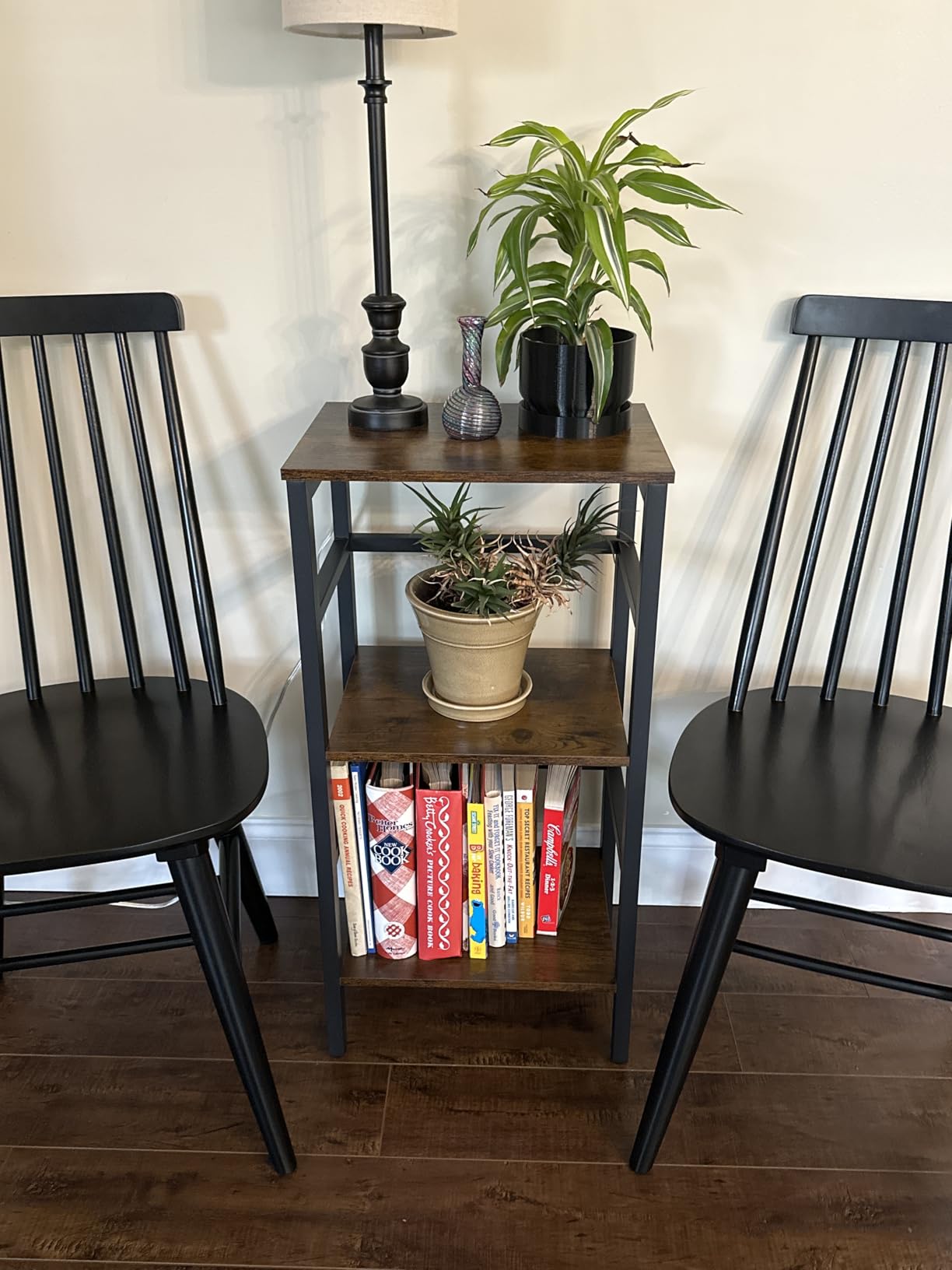 HOOBRO 3 Tier Bookshelf, 23.6