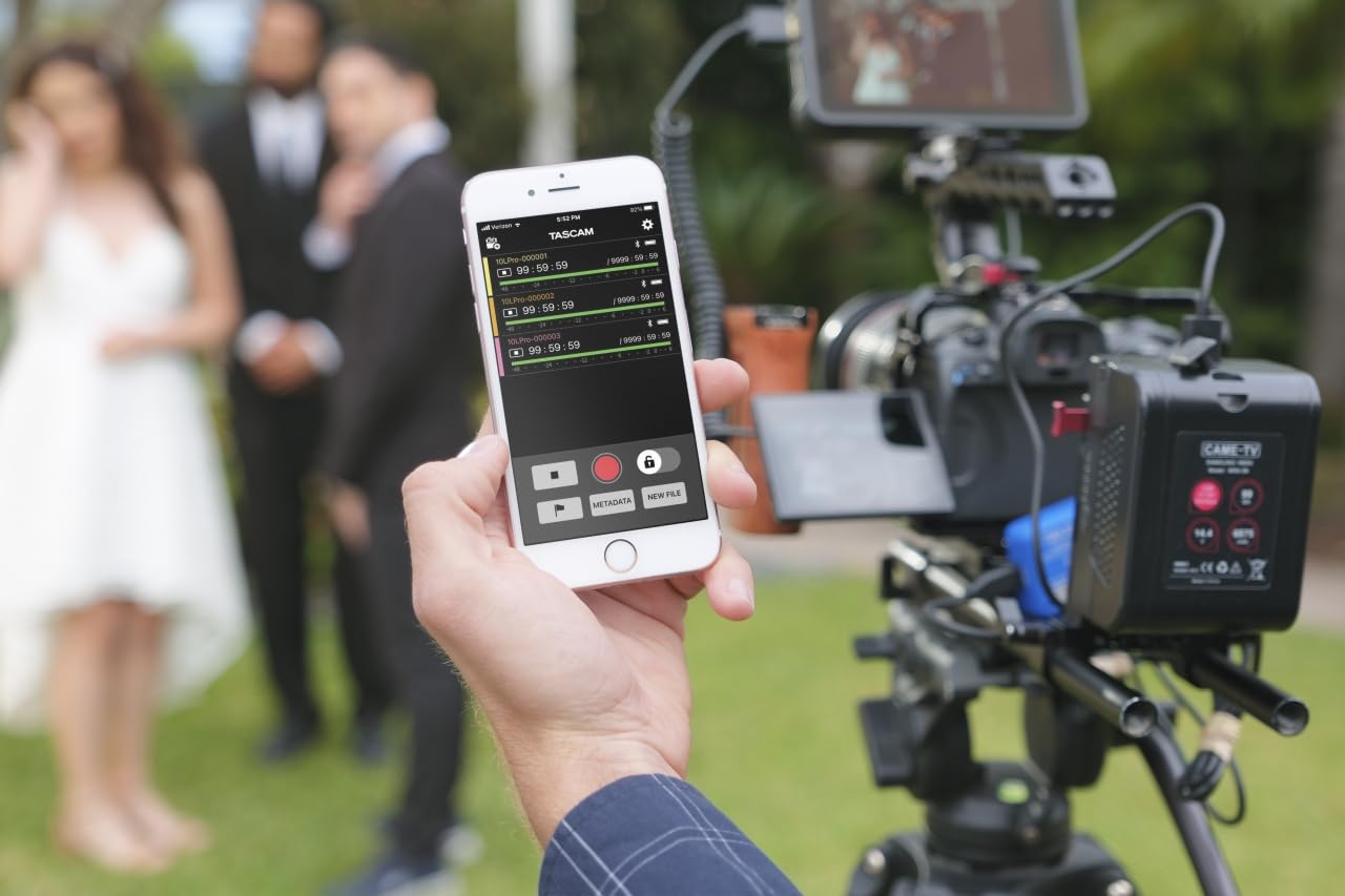 Tascam DR-10L Pro Field Recorder with Lavalier Microphone and 32-bit Float Recording for Audio for Video with 512GB microSDXC Support and LTC Jam Sync customer photo 2
