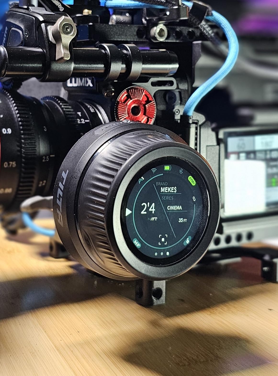 Tilta Nucleus Nano II Base Kit - Wireless Lens Control System | Handwheel, Motor + More | Wireless Zoom, Focus, Aperture Control | Touch Screen customer photo 1